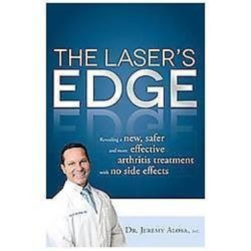 Laser's Edge Arthritis Treatment PB Health Book Alternative Therapy Pain Relief